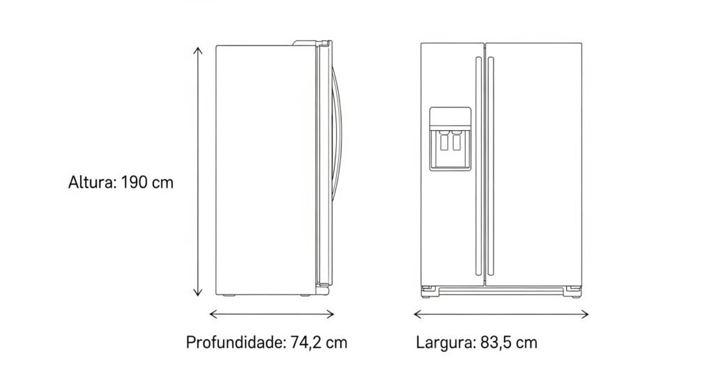 geladeira electrolux 4 portas a melhor