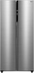 Geladeira side by side Midea MDRS598FGA041 com freezer cor Prata 442L