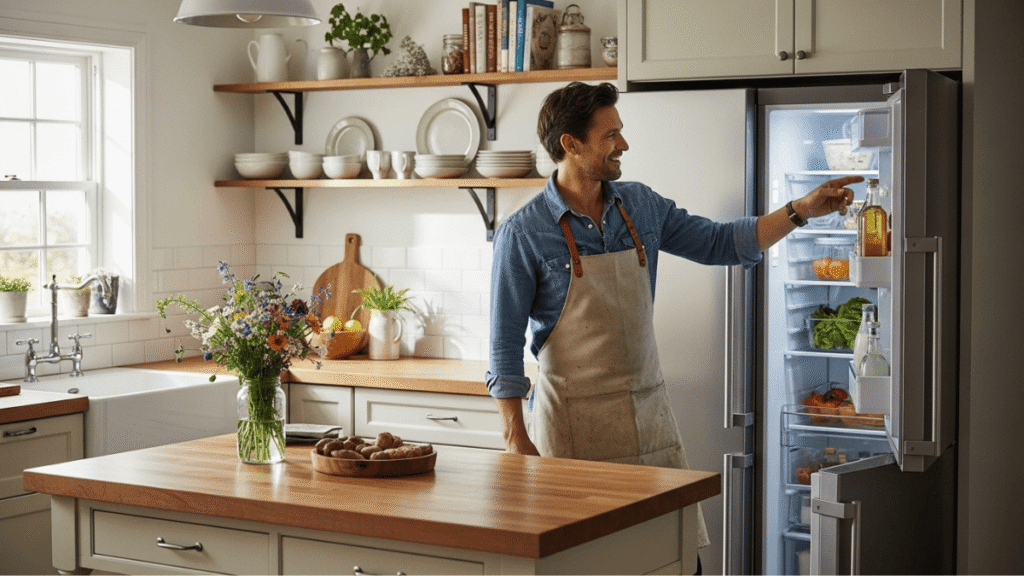 Geladeira Midea compensa