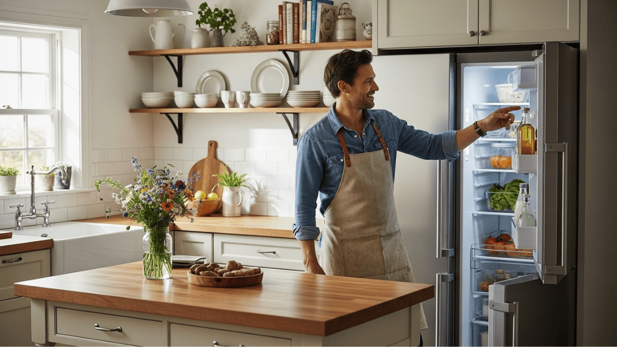 Geladeira Midea compensa