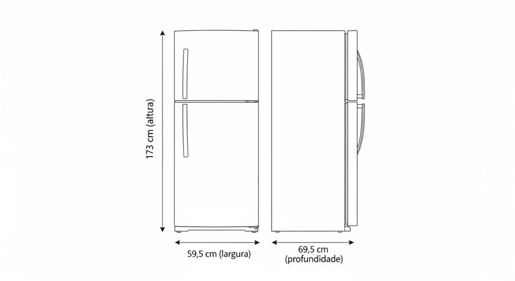 Geladeira Midea 347 litros É Boa