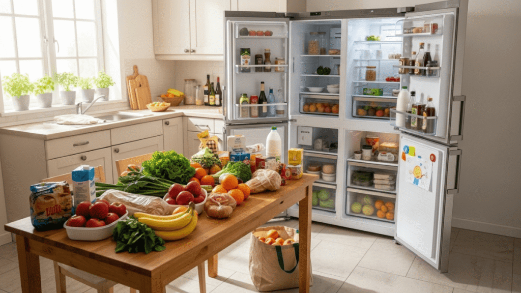 Geladeira side by side: dicas essenciais de higiene para aumentar a durabilidade dos alimentos