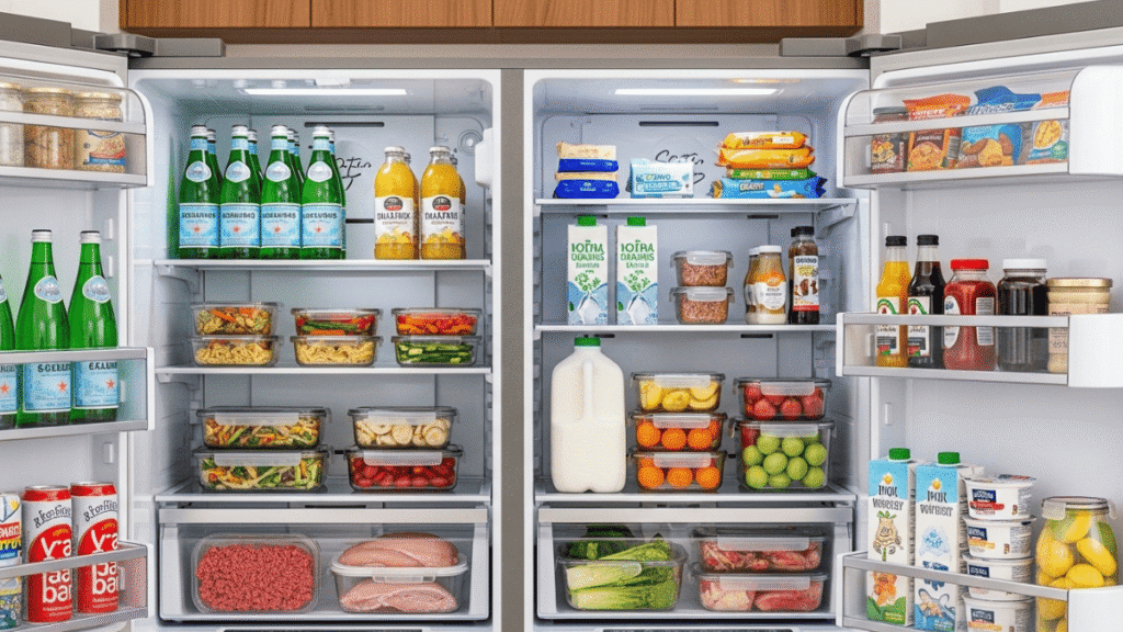 Guia completo de limpeza da geladeira side by side para mais segurança alimentar