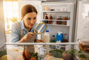 Onde as Bactérias se Escondem na Geladeira side by side?