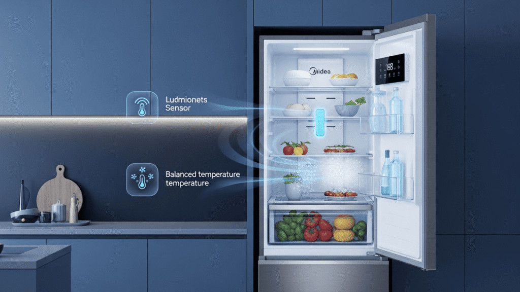 geladeira midea smartsensor