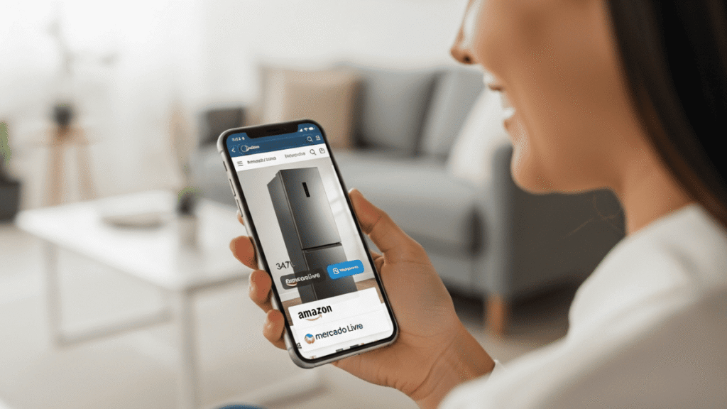 geladeira midea onde comprar