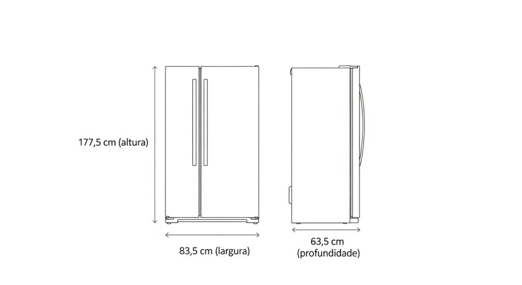 Philco side by side 434L vs Midea side by side 442L