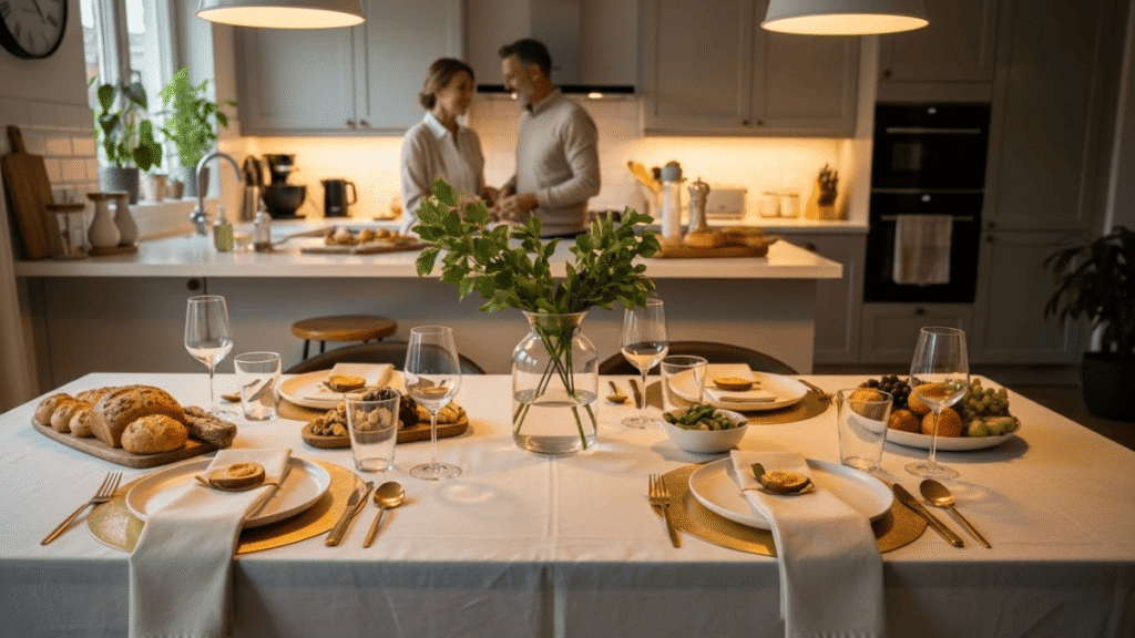 Mesa Posta: Como fazer + 3 Inspirações, minimalista