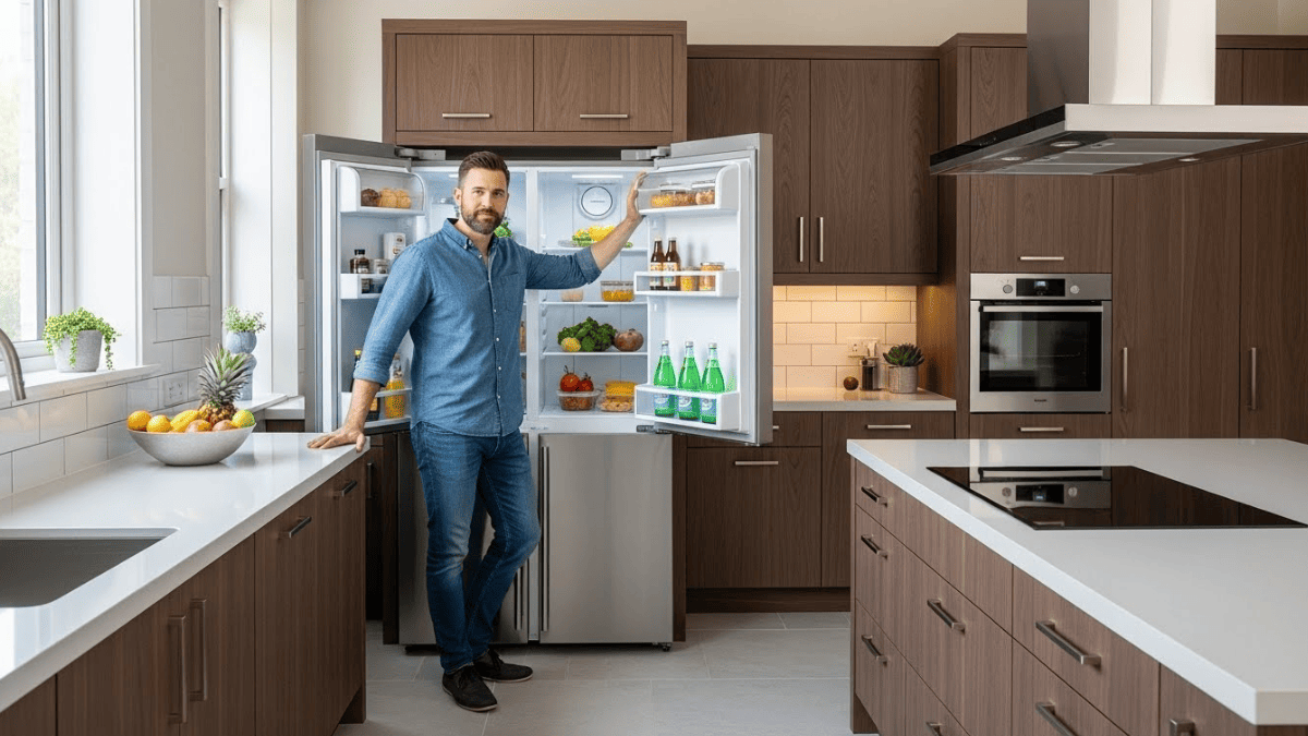 Geladeira side by side tem espaço interno ruim