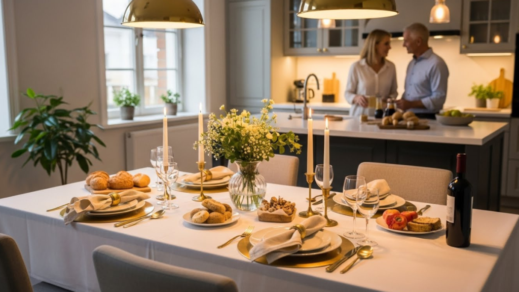 ideia mesa posta elegante