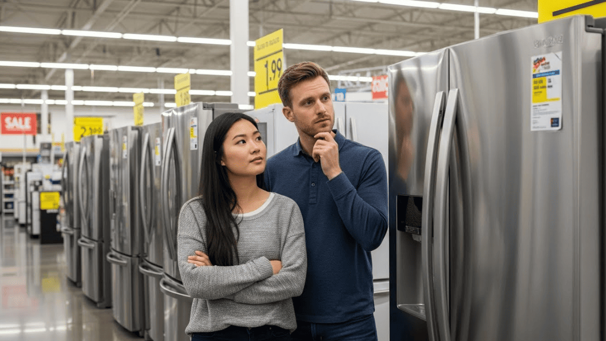 Geladeira side by side gasta muita energia