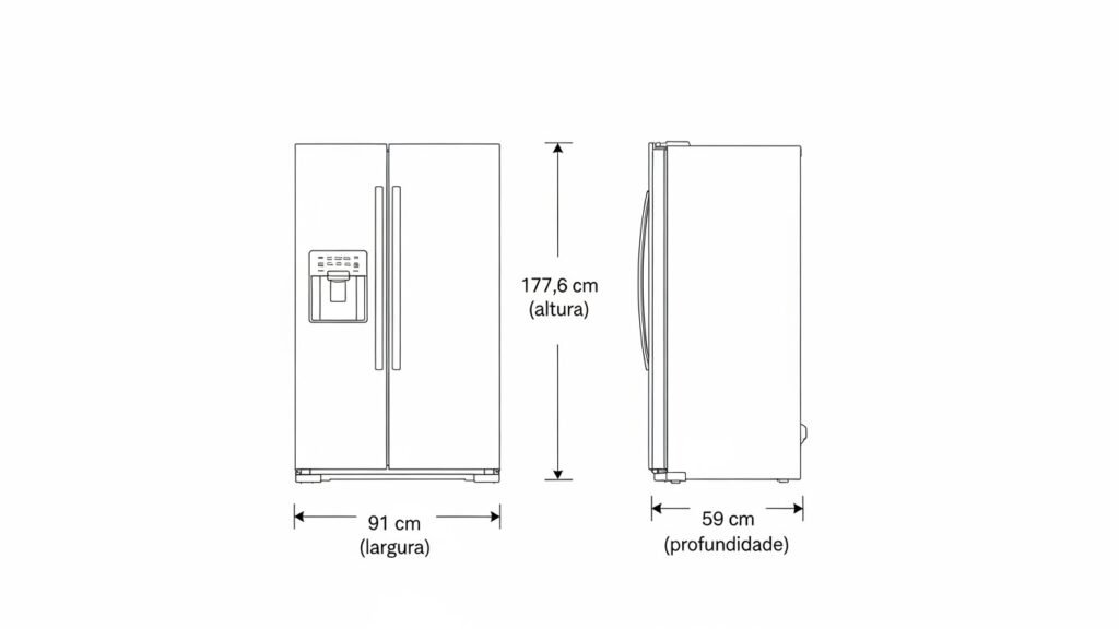 geladeira side by side electrolux