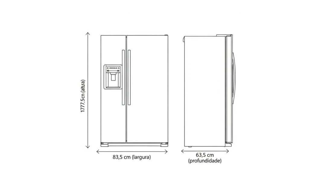 Philco Side by Side 513L vs Midea Side by Side 442L