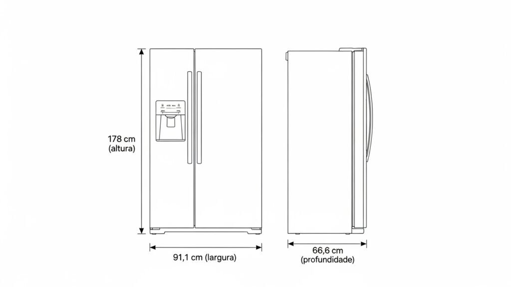 Midea side by side 570L vs Electrolux Side by Side 526L