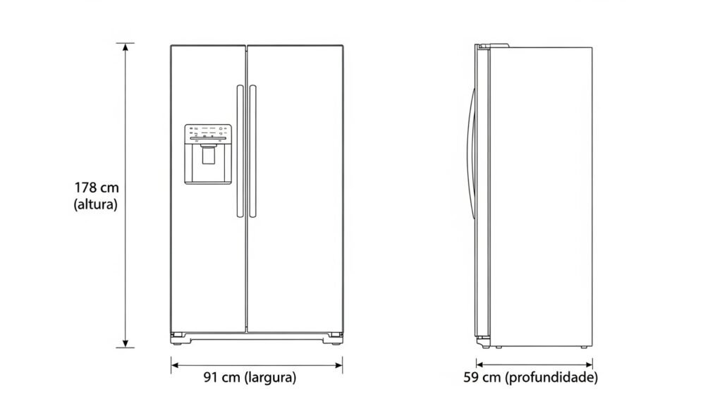 geladeira side by side electrolux