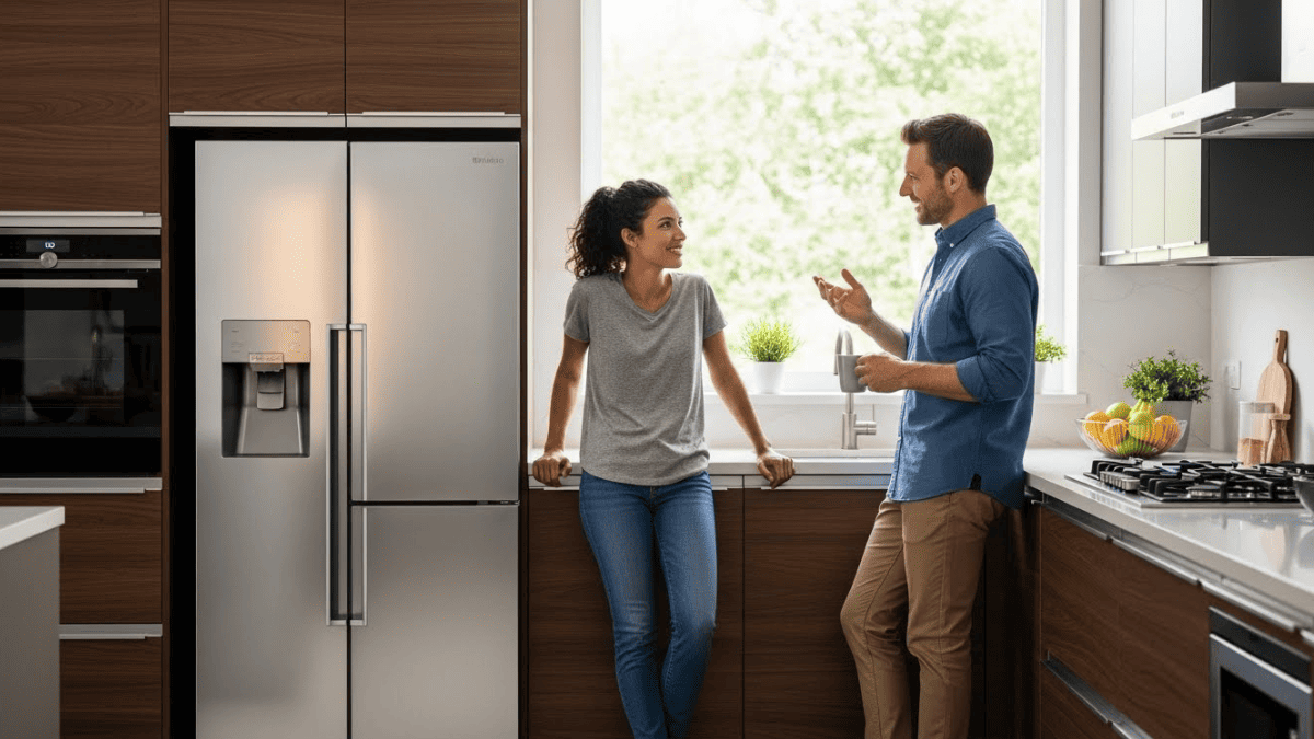 geladeira side by side com compressor inverter