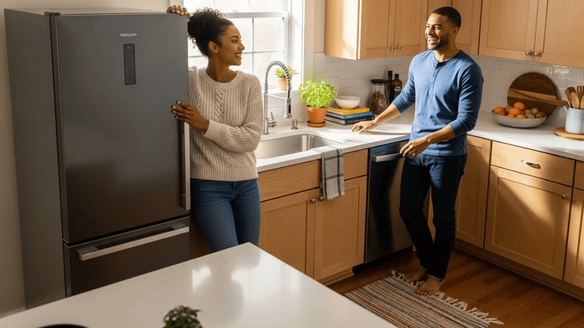 geladeira inverse espaço interno